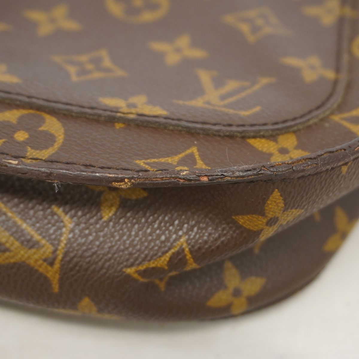 Louis Vuitton Shoulder Bag Monogram Saint-cloud GM Brown — view 7