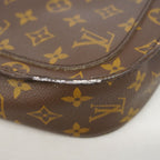 Louis Vuitton Shoulder Bag Monogram Saint-cloud GM Brown — view 6