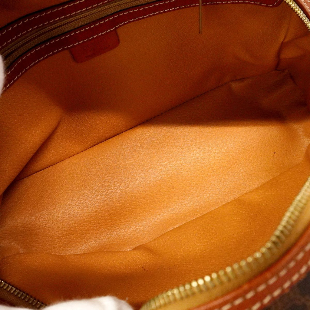 Celine Handbag Macadam Brown Gold — view 4