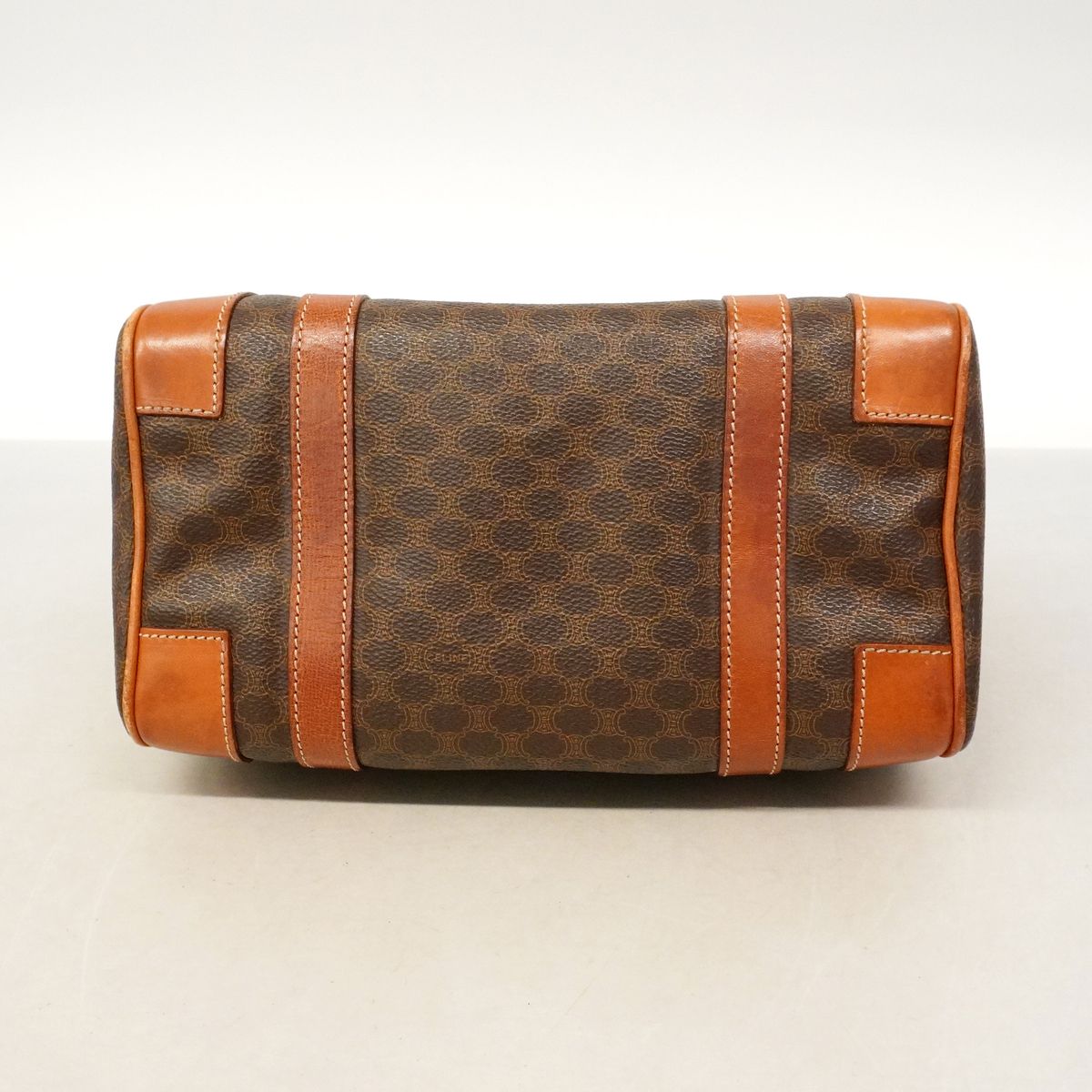 Celine Handbag Macadam Brown Gold — view 3