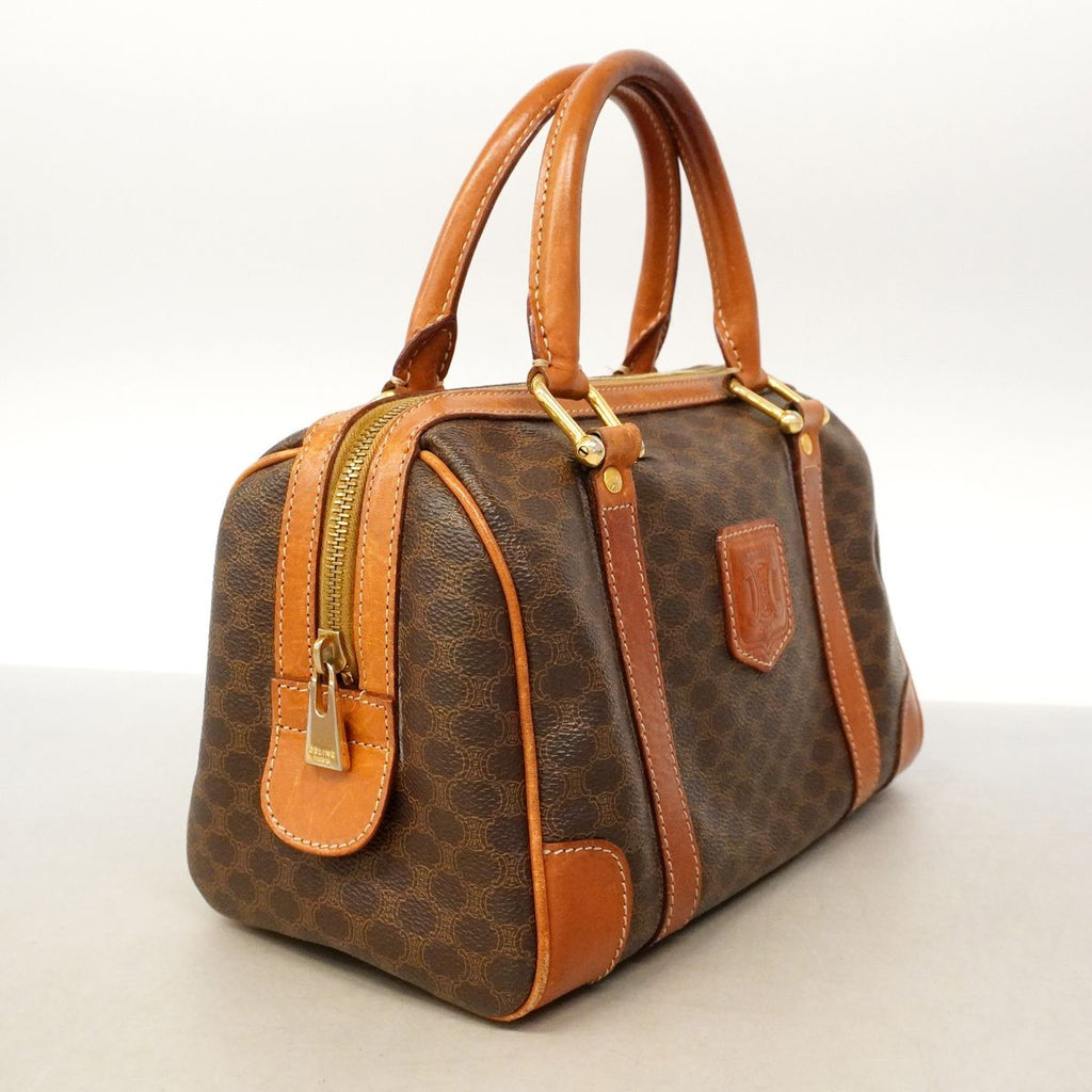 Celine Handbag Macadam Brown Gold — view 2