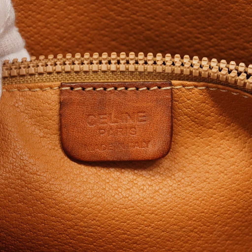 Celine Tote Bag Macadam Brown Gold — view 5