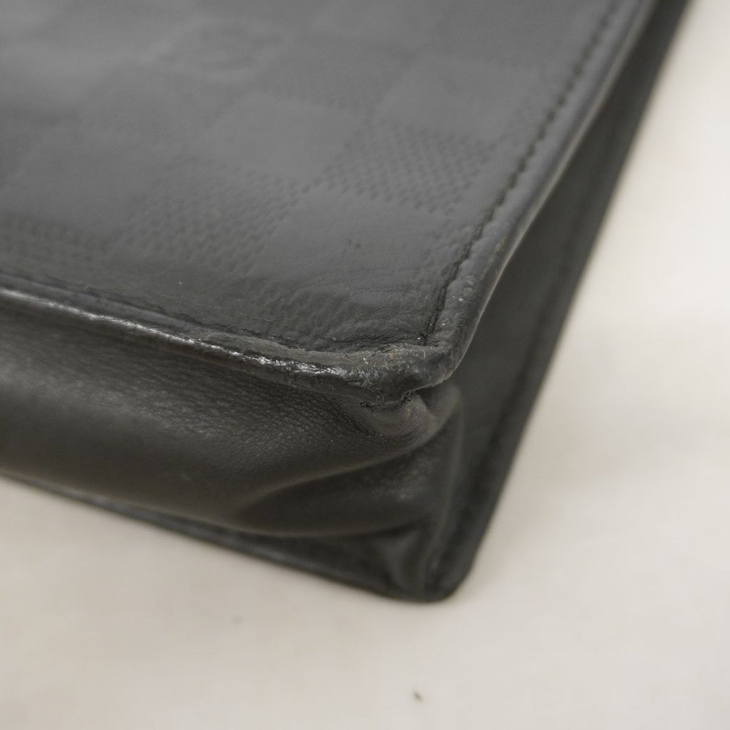 Louis Vuitton Clutch Damier Infini Stand Pouch Onyx — view 6