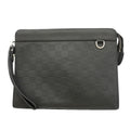 Louis Vuitton Clutch Damier Infini Stand Pouch Onyx