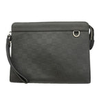 Louis Vuitton Clutch Damier Infini Stand Pouch Onyx