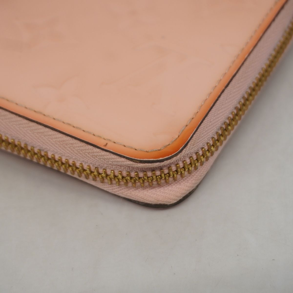 Louis Vuitton Wallet Vernis Zippy Rose Ballerine — view 6