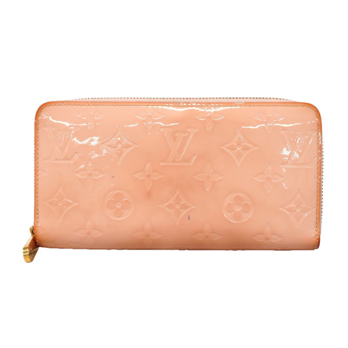 Louis Vuitton Wallet Vernis Zippy Rose Ballerine