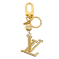 Louis Vuitton Key Holder Charm LV Facet Gold