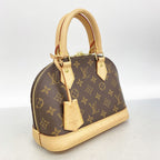 Louis Vuitton Handbag Monogram Alma BB Brown 2-Way Bag — view 2