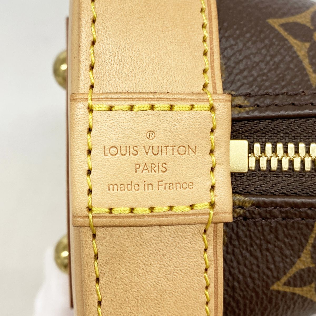 Louis Vuitton Handbag Monogram Alma BB Brown 2-Way Bag — view 5