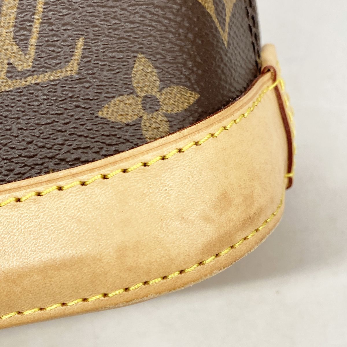 Louis Vuitton Handbag Monogram Alma BB Brown 2-Way Bag — view 6