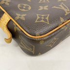 Louis Vuitton Shoulder Bag Monogram Pochette Marly Bandouliere Brown — view 7