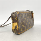 Louis Vuitton Shoulder Bag Monogram Pochette Marly Bandouliere Brown — view 2