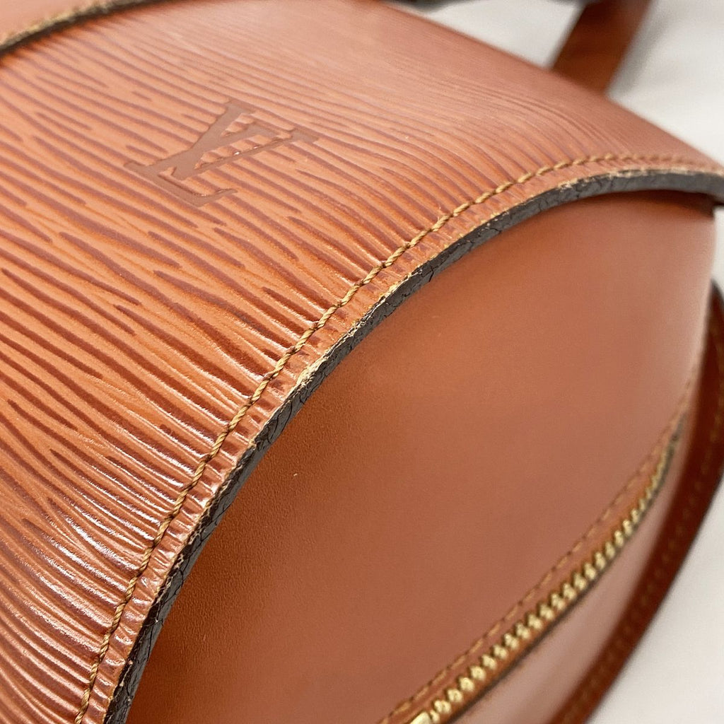Louis Vuitton Handbag Epi Soufflot Kenya Brown — view 6