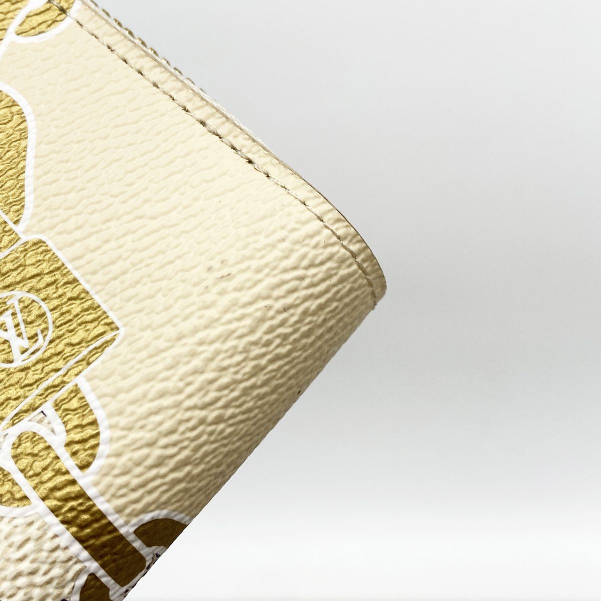 Louis Vuitton Wallet Damier Azur Nautical Zippy White — view 8