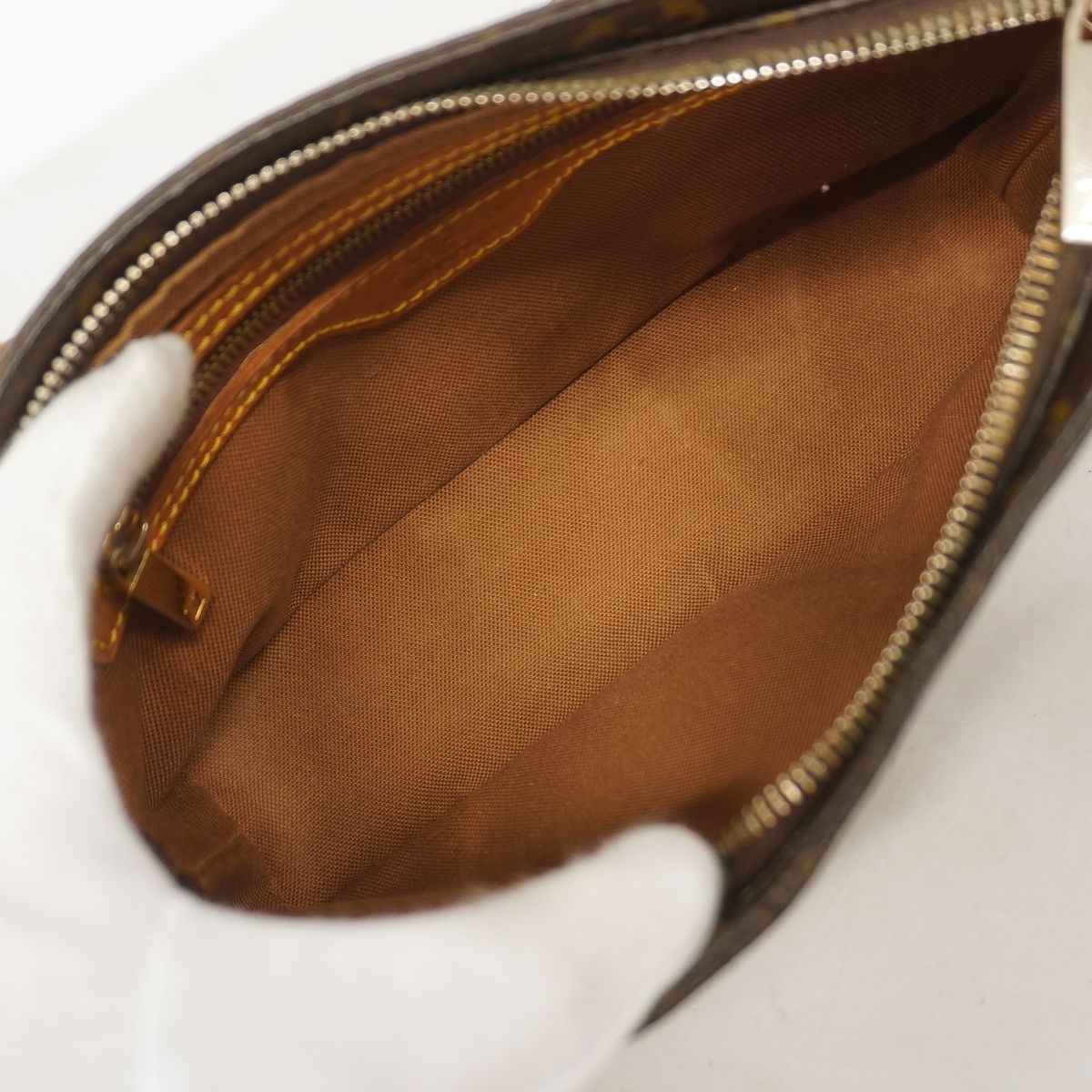 Louis Vuitton Shoulder Bag Monogram Panda Trotteur Brown — view 4