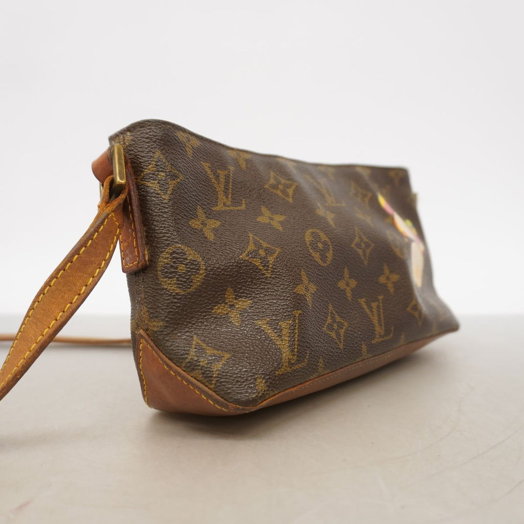 Louis Vuitton Shoulder Bag Monogram Panda Trotteur Brown — view 2