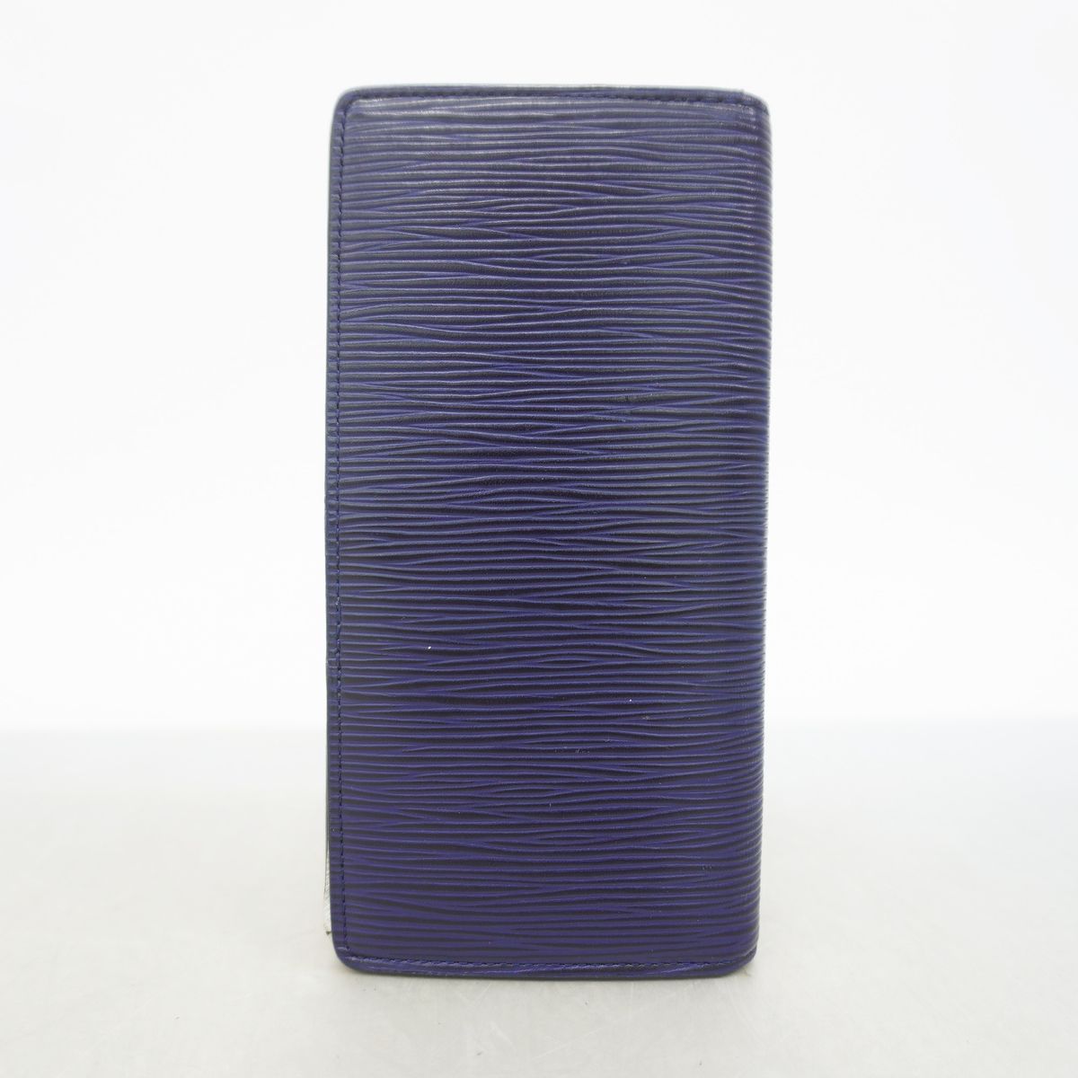 Louis Vuitton Wallet Epi Monogram Eclipse Portefeuille Brazza Navy — view 7