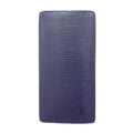 Louis Vuitton Wallet Epi Monogram Eclipse Portefeuille Brazza Navy