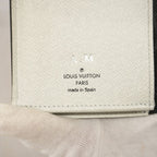 Louis Vuitton Wallet Epi Monogram Eclipse Portefeuille Brazza Navy — view 4
