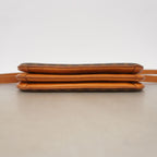 Celine Shoulder Bag Macadam Brown Gold — view 3
