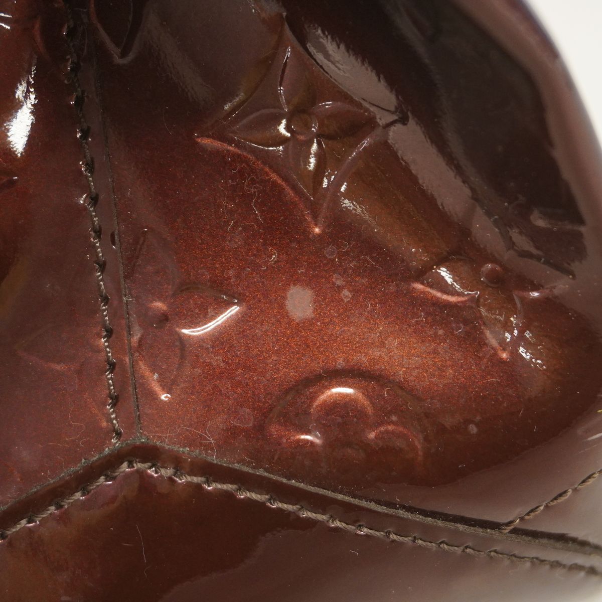Louis Vuitton Shoulder Bag Vernis Rosewood Avenue Amarante — view 7