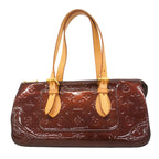 Louis Vuitton Shoulder Bag Vernis Rosewood Avenue Amarante