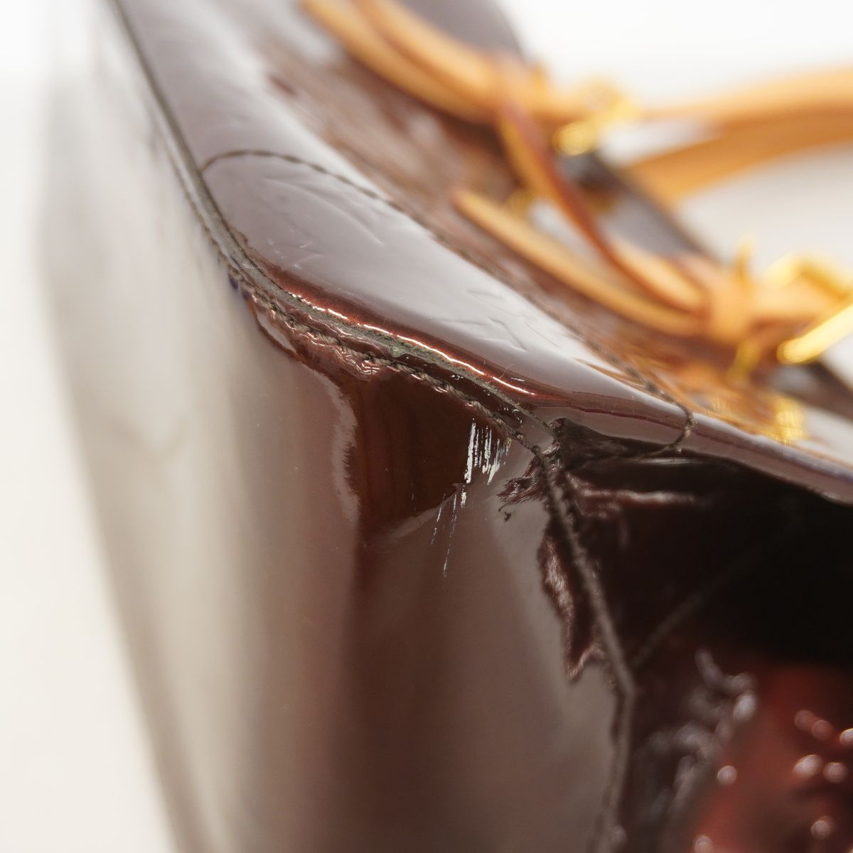 Louis Vuitton Shoulder Bag Vernis Rosewood Avenue Amarante — view 6