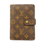 Louis Vuitton Wallet Monogram Porte Papier Zip Brown