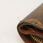 Louis Vuitton Wallet Monogram Porte Papier Zip Brown — view 5