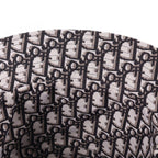 Dior Teddy-D Reversible Bob Hat Oblique Pattern Bucket Hat Black — view 6
