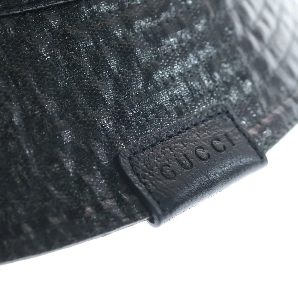 Gucci GG Crystal Bucket Hat Black — view 5