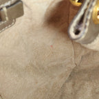 Prada Chain Shoulder Bag Vitello Shine Greige — view 7