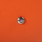 Gucci Jumbo GG 2-Way Shoulder Bag Orange Leather Silver — view 6