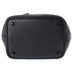 Hermes Picotin Lock PM Handbag Monochrome Taurillon Clemence So Black — view 4