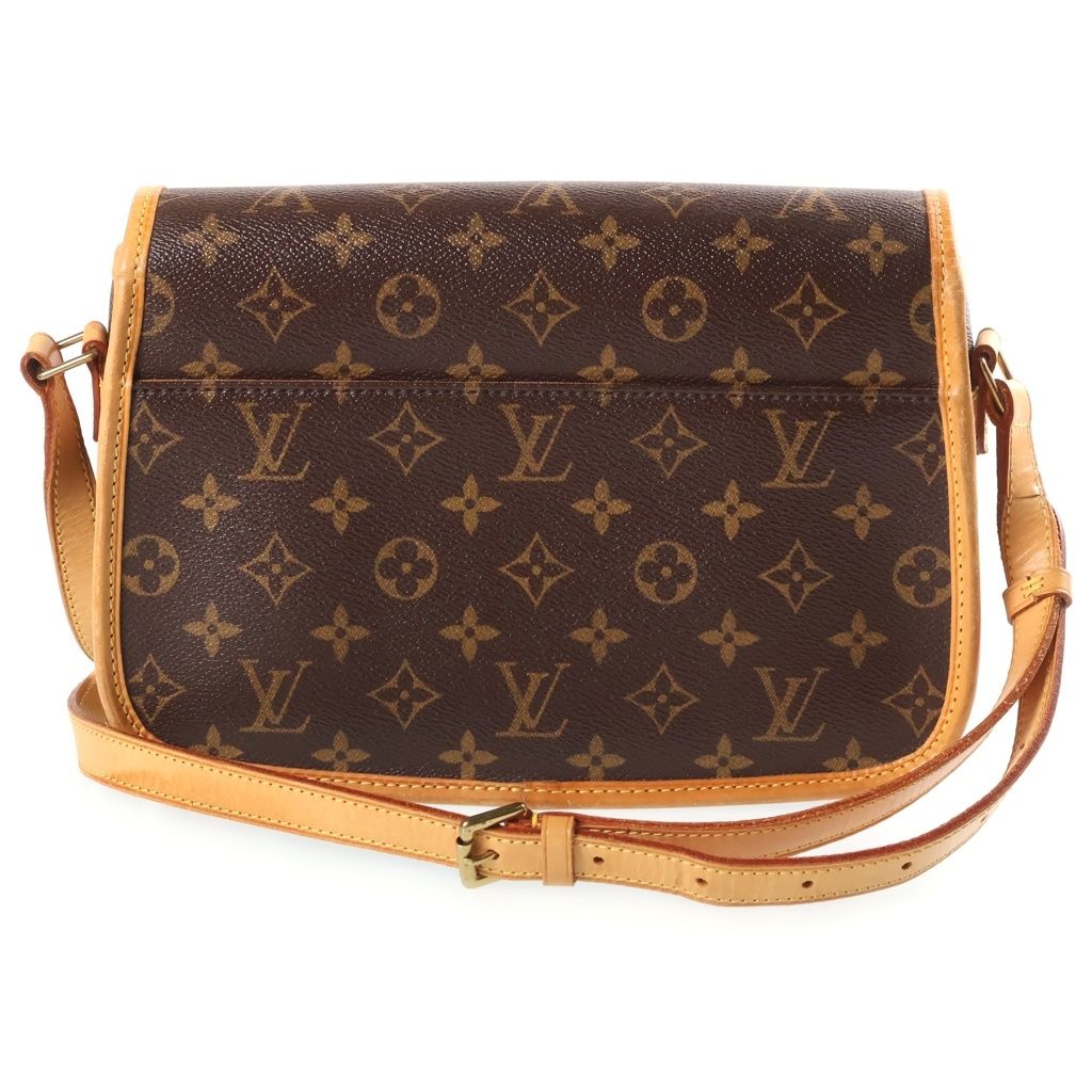 Louis Vuitton Monogram Solonge Shoulder Bag Leather Brown — view 2