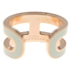 Hermes Pop H Motif Ear Cuff White Earrings — view 5