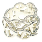 Hermes Chaine D'ancre Enchainee GM Ring Silver — view 3
