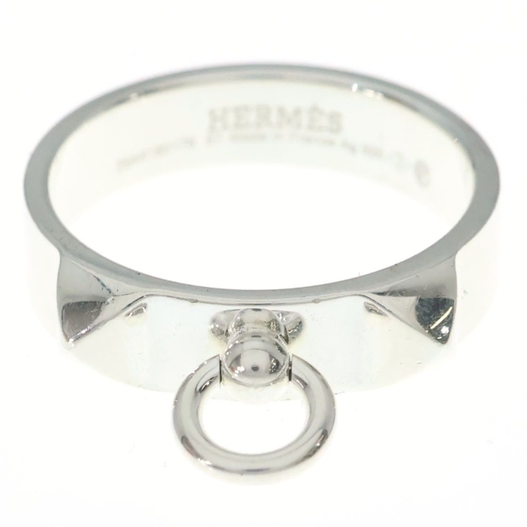 Hermes Collier de Chien Ring PM Silver