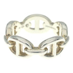 Hermes Chaine D'ancre Enchainee PM Ring Silver — view 2