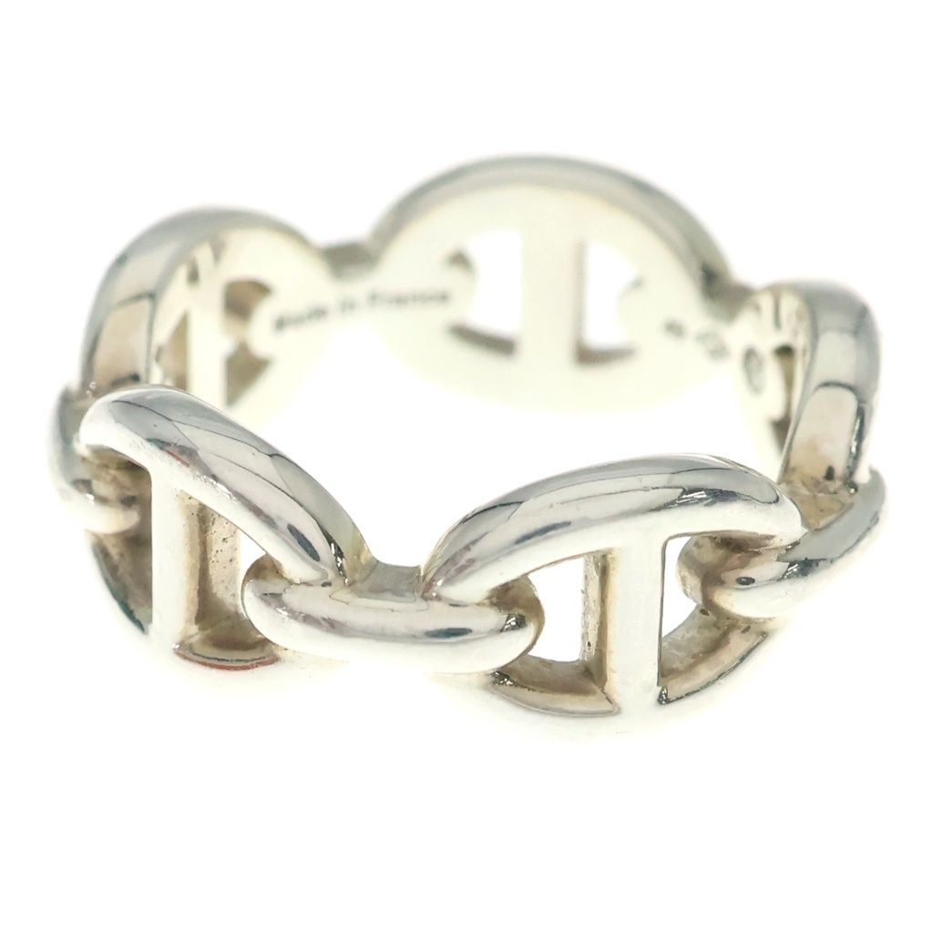 Hermes Chaine D'ancre Enchainee PM Ring Silver — view 3