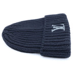 Louis Vuitton Beanie Only LV Knit Hat Wool Logo Embroidery Noir Black — view 4