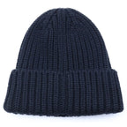 Louis Vuitton Beanie Only LV Knit Hat Wool Logo Embroidery Noir Black — view 2