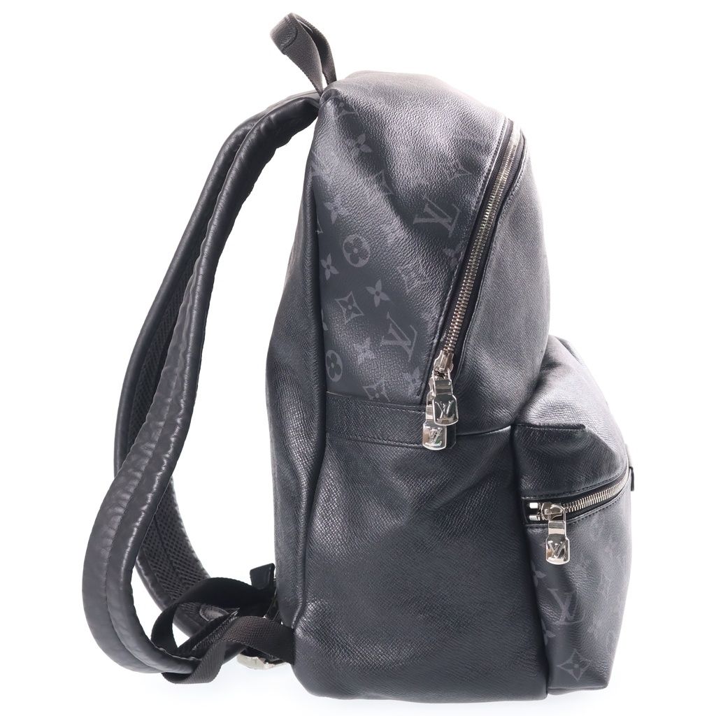 Louis Vuitton Monogram Eclipse Discovery Backpack Leather Black — view 3