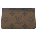 Louis Vuitton Monogram Reverse Porte Cartes Simple Brown