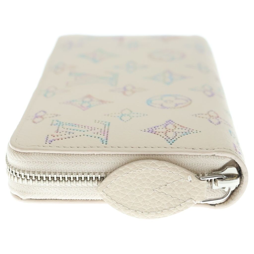 Louis Vuitton Monogram Empreinte Link Quartz Zippy Wallet White Leather — view 3