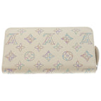 Louis Vuitton Monogram Empreinte Link Quartz Zippy Wallet White Leather — view 2