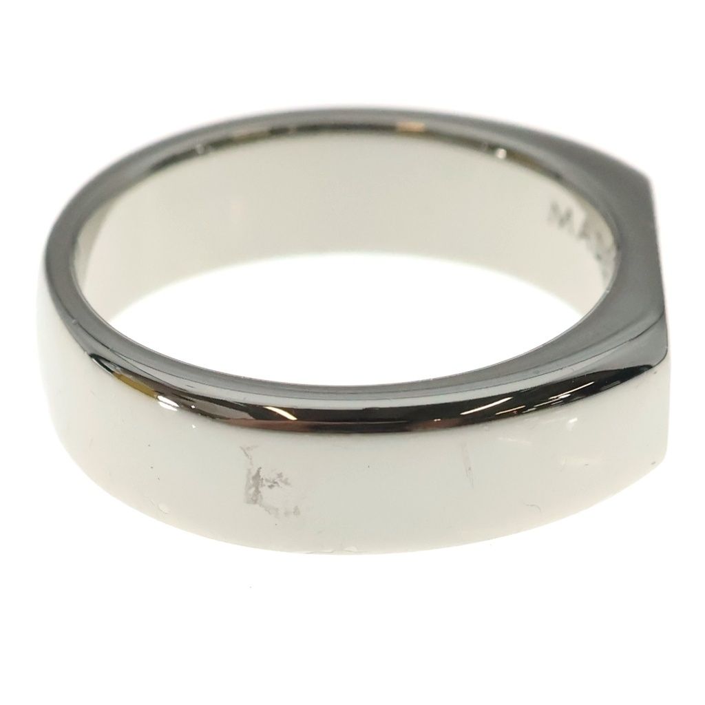 Fendi Logo Stamp Seal Ring Silver — view 3