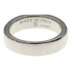 Fendi Logo Stamp Seal Ring Silver — view 2