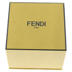 Fendi F is Fendi Logo Rhinestone Ring Gold — view 6